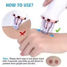 Facial steamer with packaging and user manual