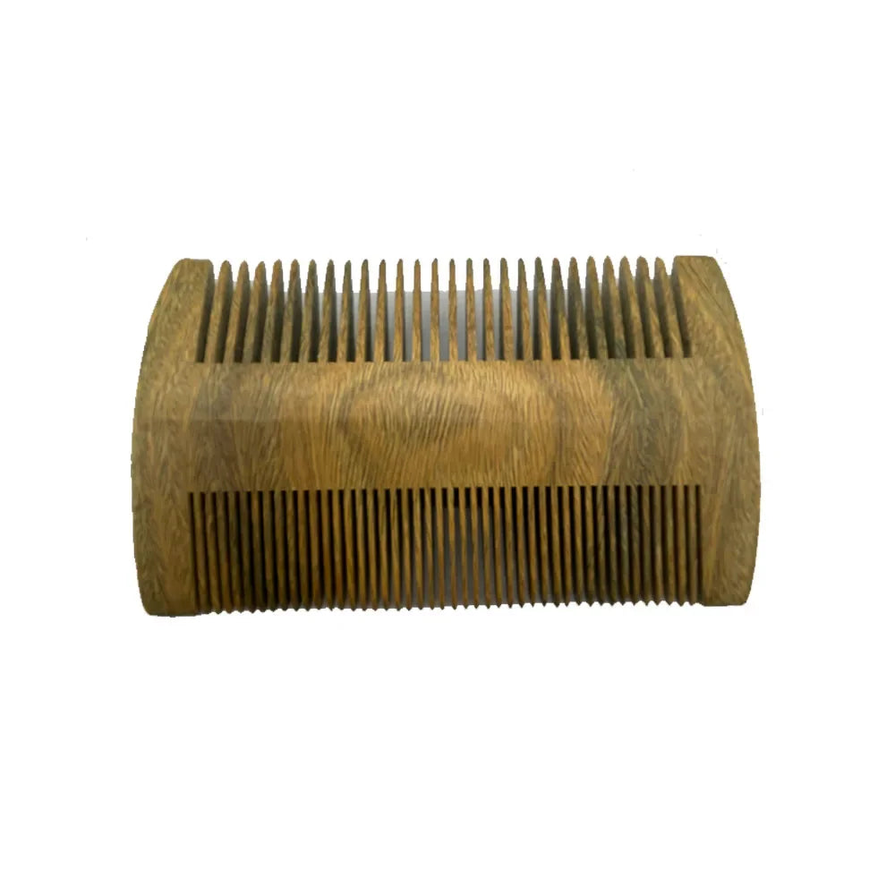 Men’s Wooden Beard Comb — Leather Case Gift Set – My Supreme Gifts
