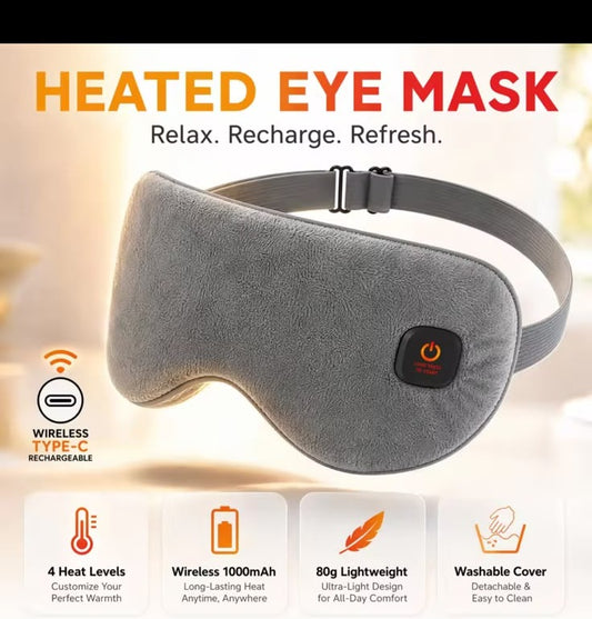 Heated Eye Mask for Relaxation
