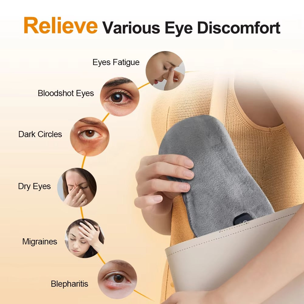 Heated eye mask for relaxation - main product view